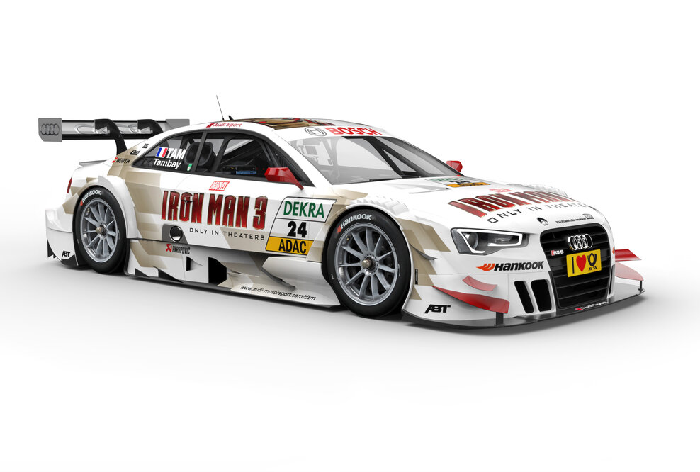 Audi RS 5 DTM startklar für Hockenheim