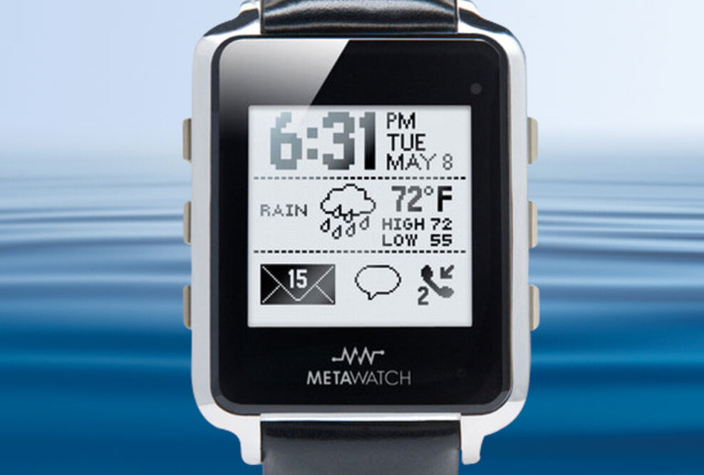 Tragbares Entwicklungssystem für „Connect-watch“-Anwendungen – Mit der Meta Watch alles im Blick