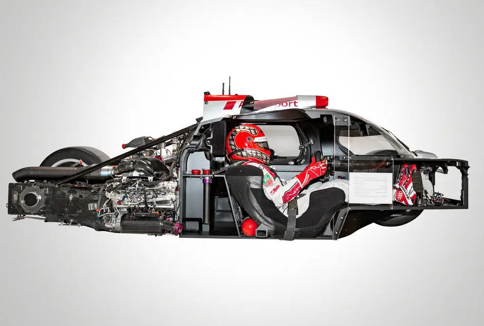 Audi-Sportprototypen: ultra-Leichtbau in Perfektion