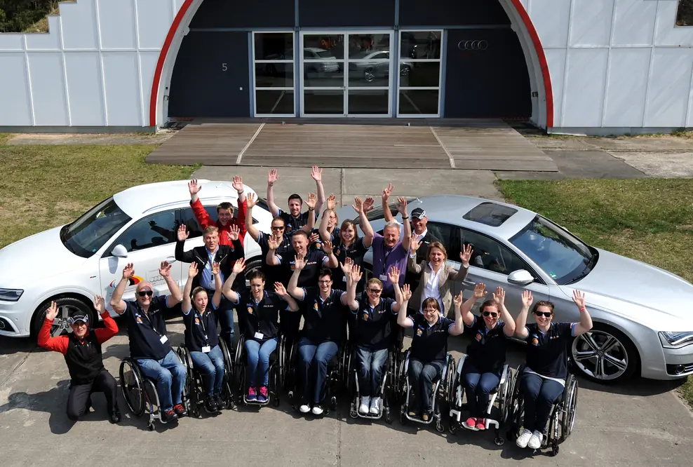 Paralympics-Goldgewinner im Grenzbereich