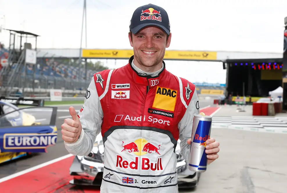 Audi-Pilot Jamie Green beschenkt sich selbst
