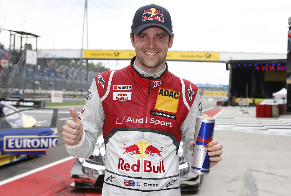 Audi-Pilot Jamie Green beschenkt sich selbst