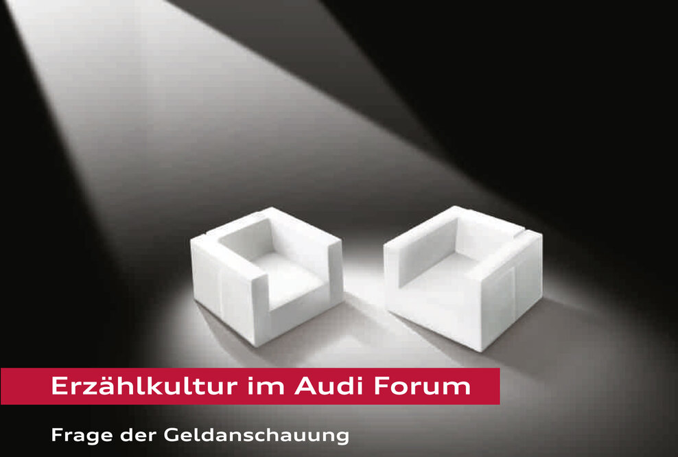 Audi.torium „Frage der Geldanschauung“: Multimillionär trifft Konsumverweigerer