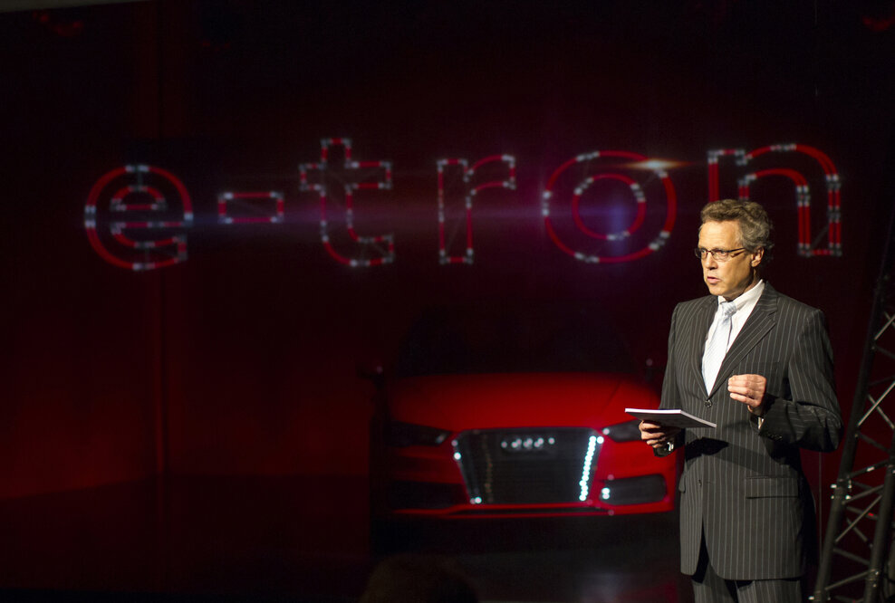 High-End-Medientechnik beim Audi future lab