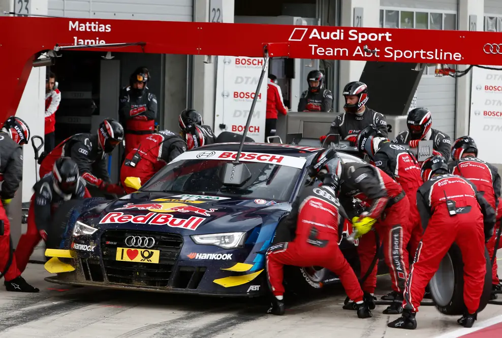 Spannung pur: Audi RS 5 DTM in der Lausitz