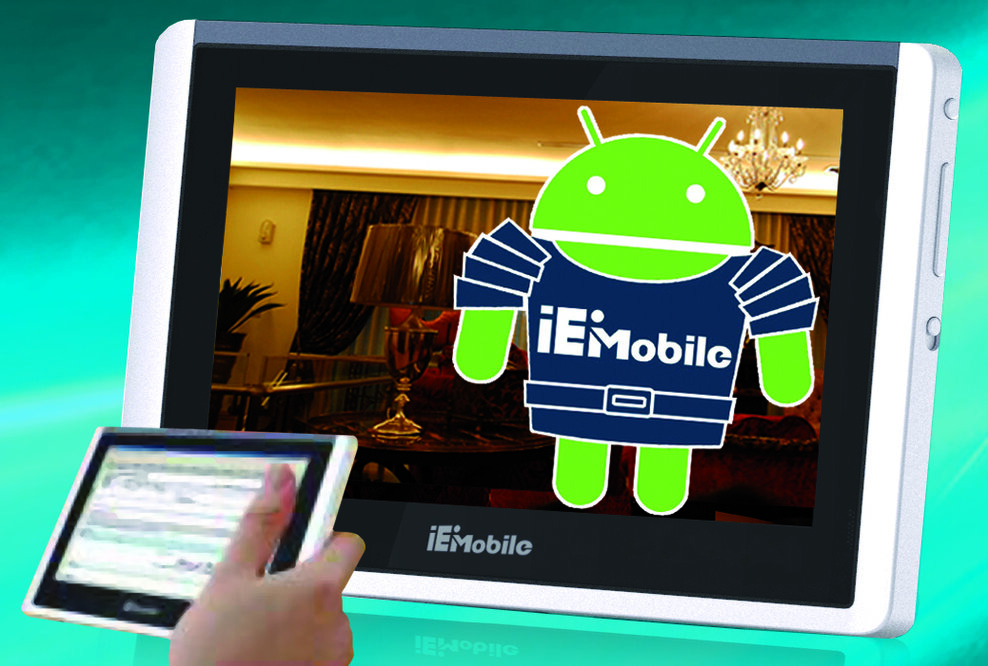 Stylisher Tablet-PC für kommerziellen Einsatz