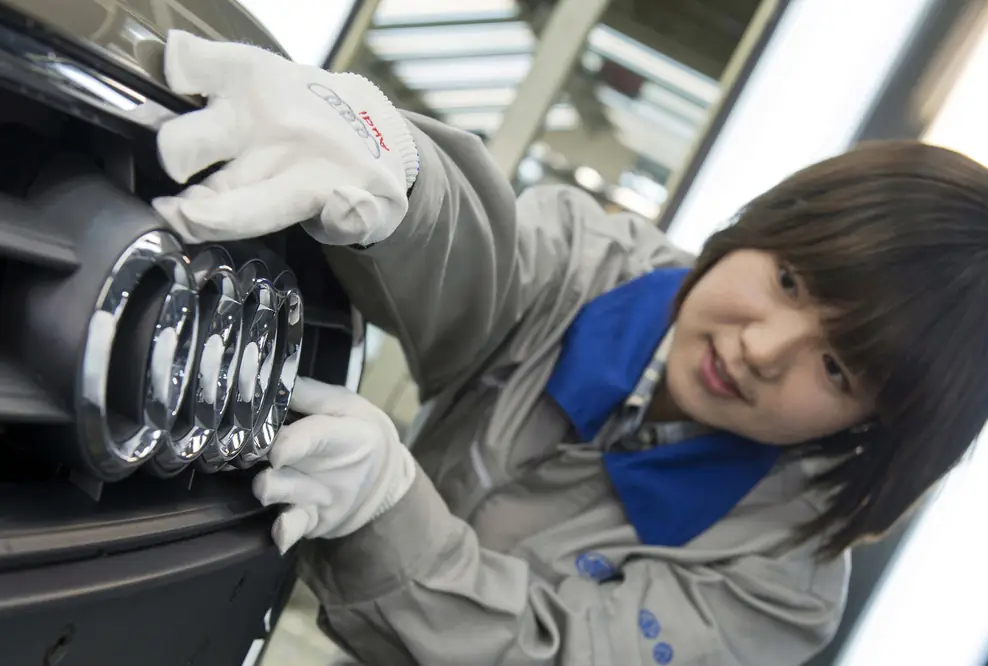 Audi feiert doppeltes Jubiläum in China