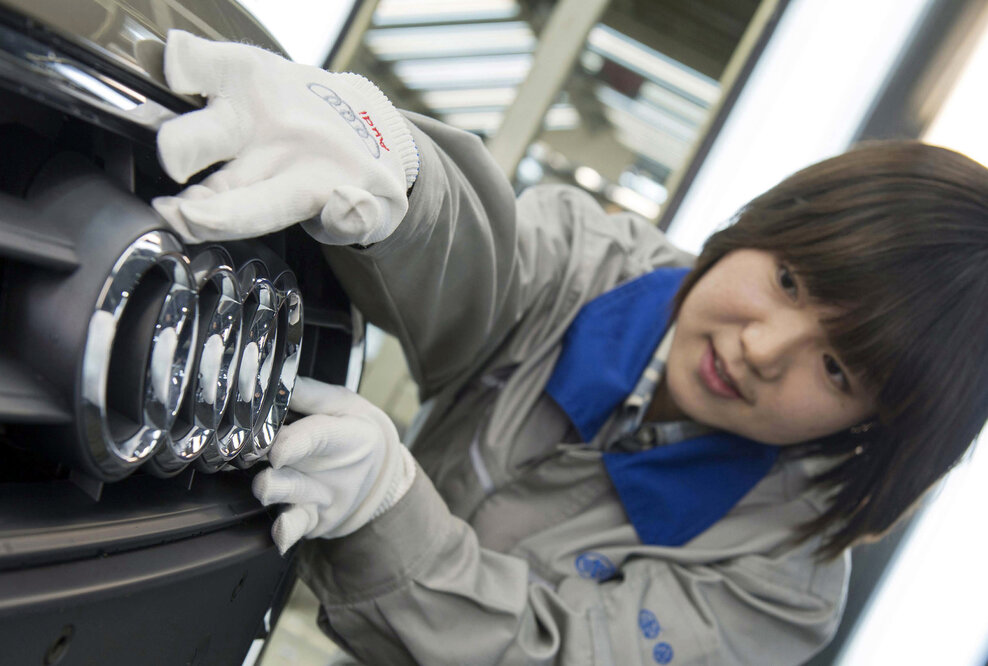 Audi feiert doppeltes Jubiläum in China