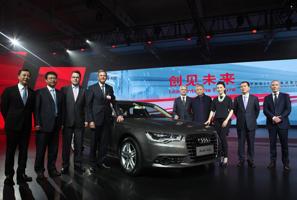 Audi feiert doppeltes Jubiläum in China