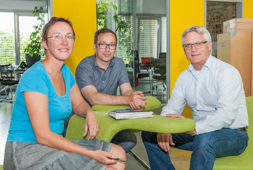 Bürgermeisterin Preuß besuchte die hl-studios in Erlangen-Tennenlohe