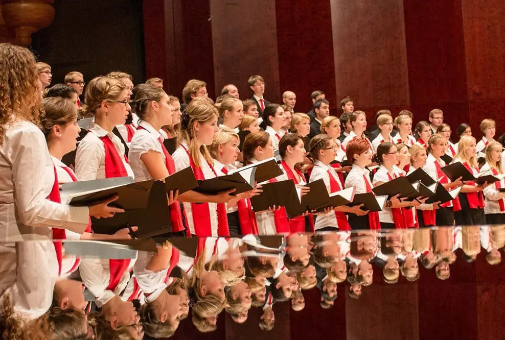 Audi Jugendchorakademie auf Italientournee