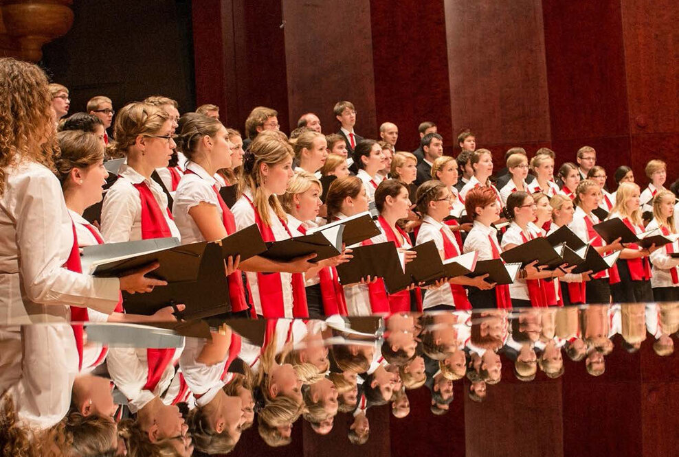 Audi Jugendchorakademie auf Italientournee