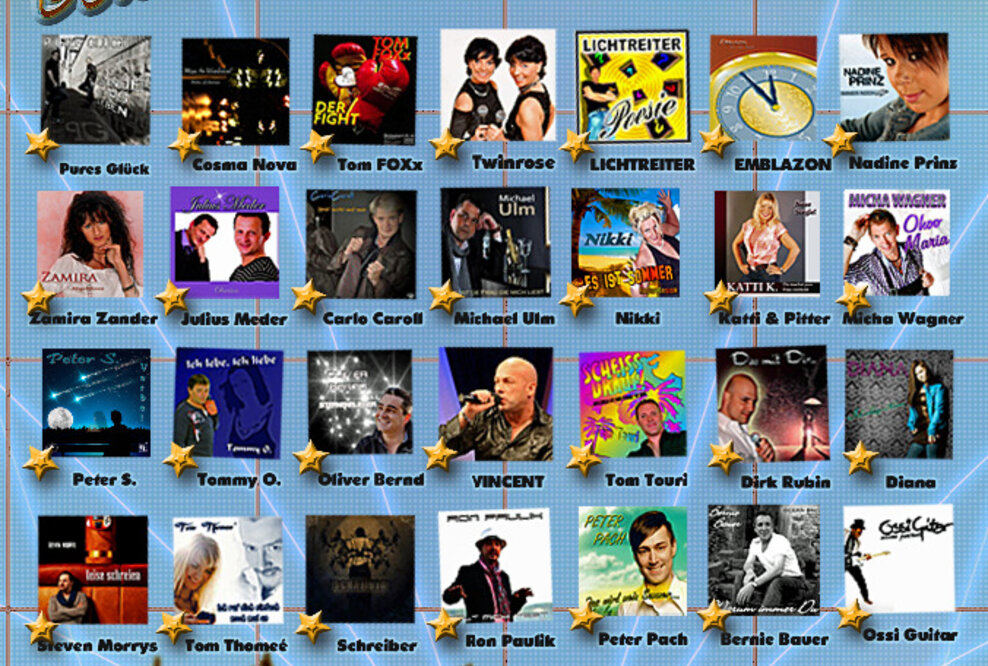 Deutschmusik Song Contest und Radio Let´s Dance präsentieren die Gewinn-Hitparade