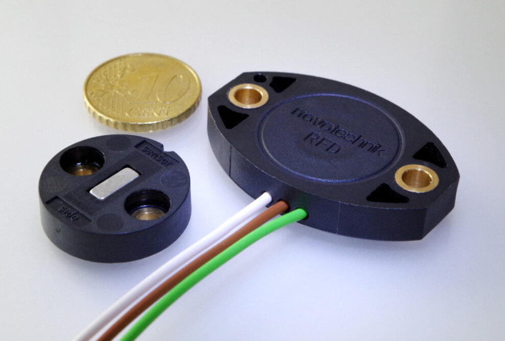 Extrem flacher, berührungsloser Winkelsensor