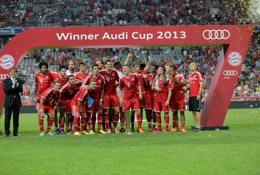 FC Bayern München holt Audi Cup 2013