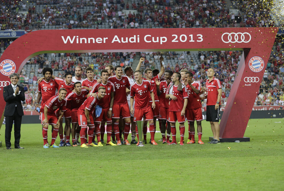 FC Bayern München holt Audi Cup 2013