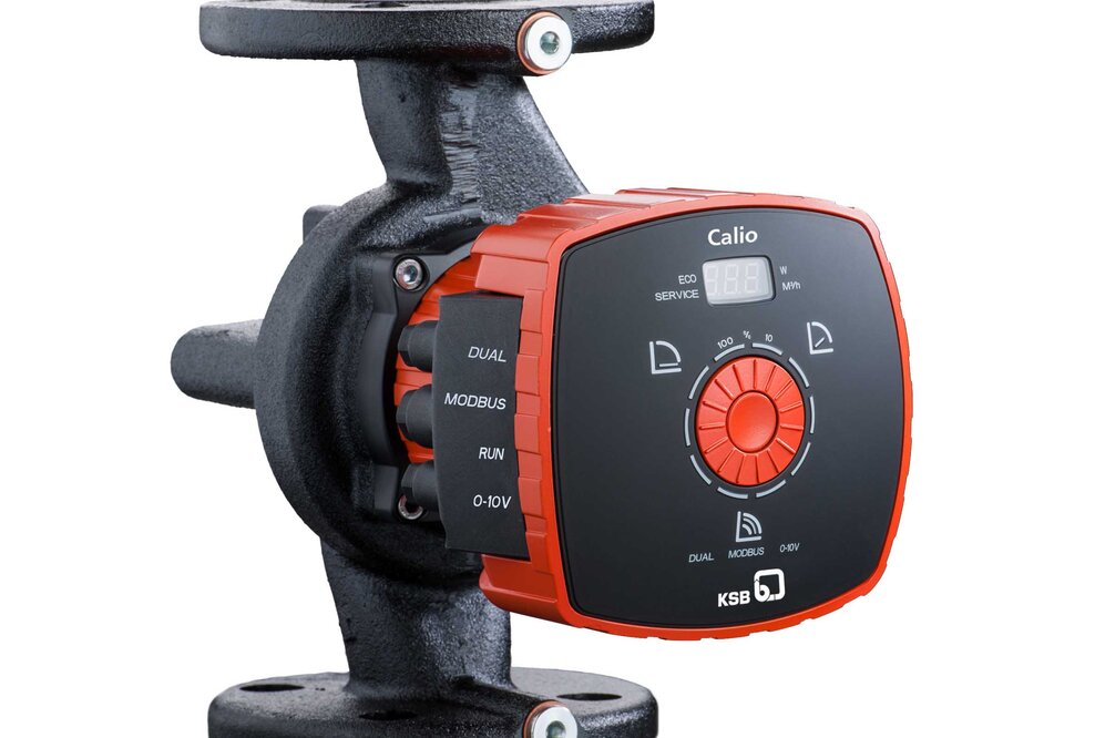 Neue Hocheffizienz-Umwälzpumpe made by KSB