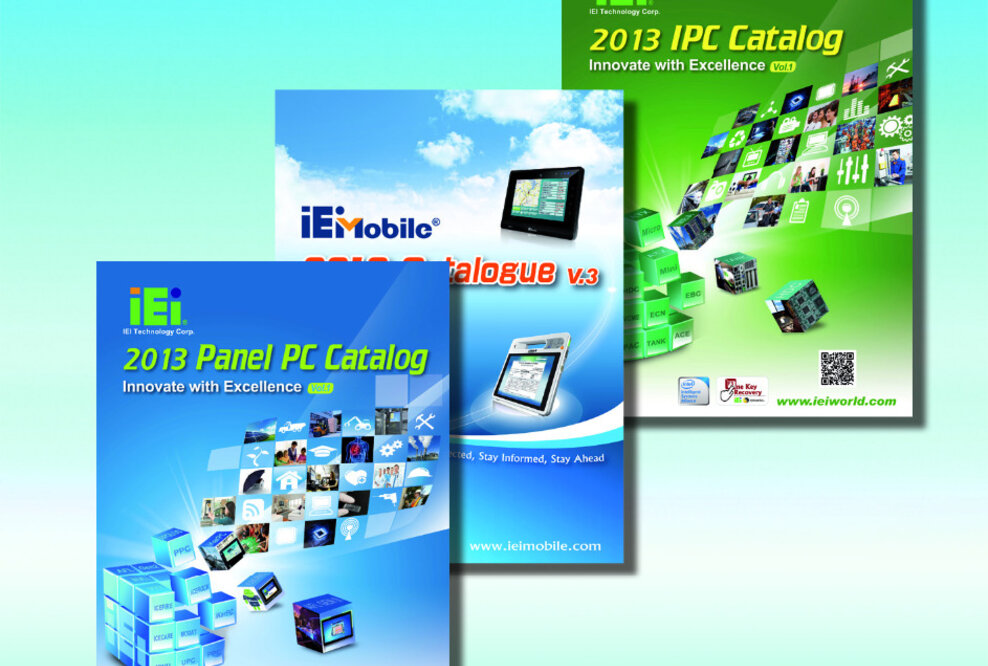 Panel-PC – Mobile IPC – Industrie PC Lösung, drei Kataloge für den industriellen Anwender