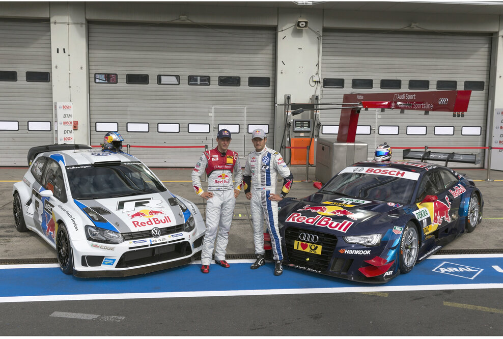Rallye-Star Ogier im Audi RS 5 DTM