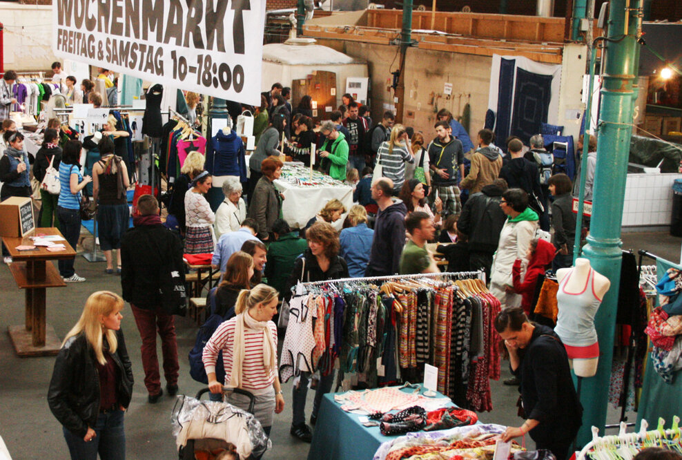 Herbst-Edition no. 2 des handmade supermarkets in der Markthalle Neun in Kreuzberg mit handmade-Specials