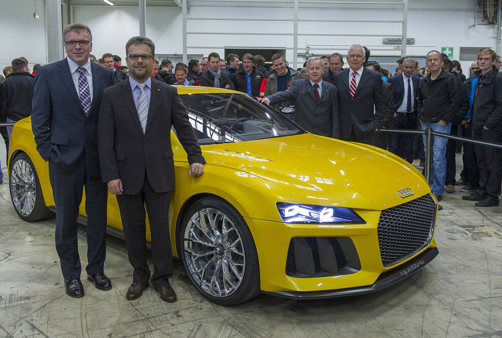 Rekordbeschäftigung bei Audi