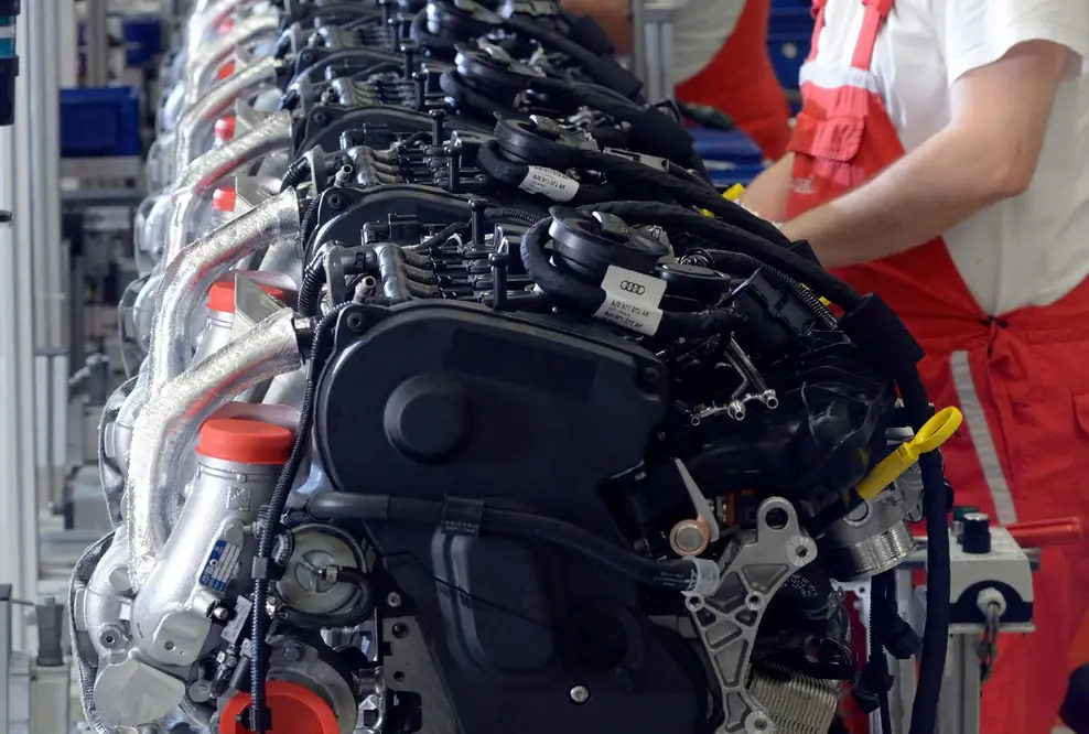 25 Millionen Motoren bei Audi Hungaria