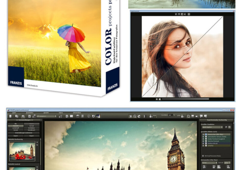 Neuentwicklung Franzis COLOR projects professional für brillante und künstlerische Farbfotografie
