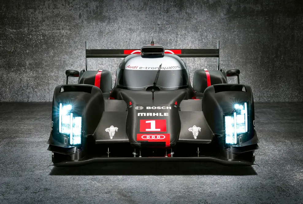 Audi R18 e-tron quattro mit Laser-Licht