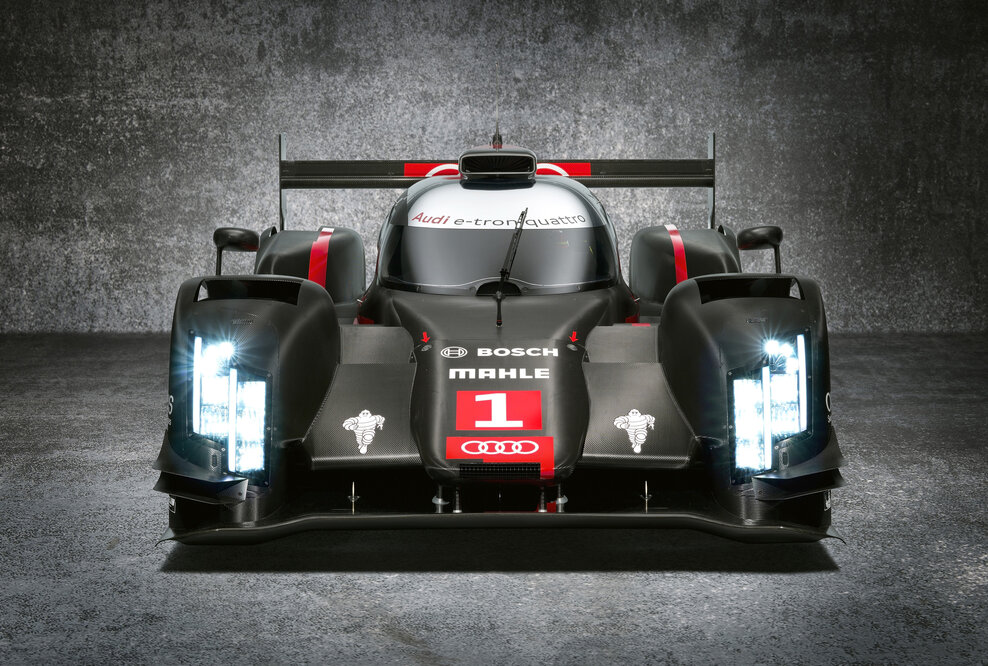 Audi R18 e-tron quattro mit Laser-Licht