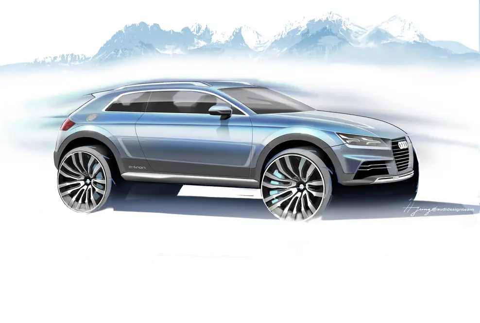 Das neue Audi Showcar – ein kompakter Sportler in neuem Zuschnitt