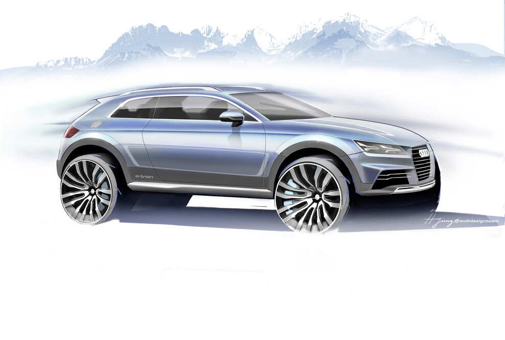 Das neue Audi Showcar – ein kompakter Sportler in neuem Zuschnitt