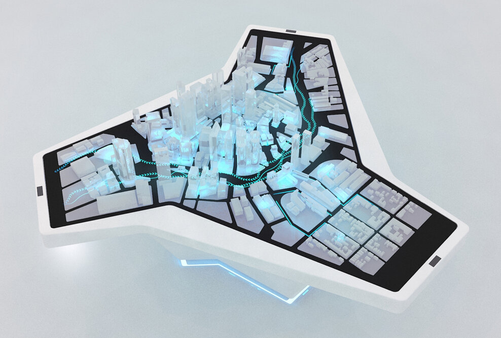 Audi Urban Future Initiative auf der Elektronikmesse International CES