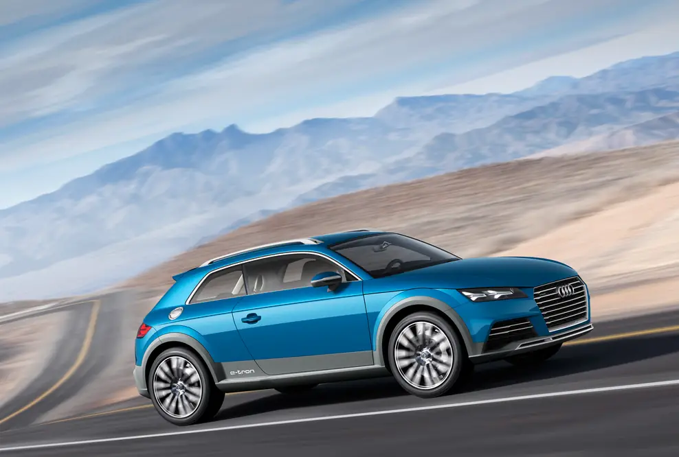 Crossover im Kompaktformat: das Showcar Audi allroad shooting brake