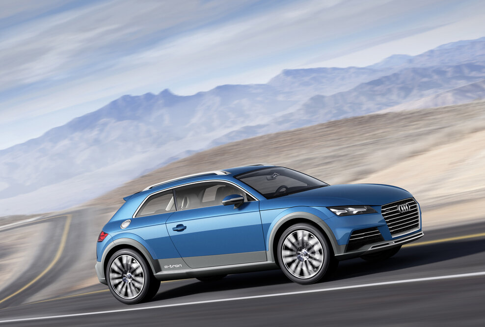 Crossover im Kompaktformat: das Showcar Audi allroad shooting brake