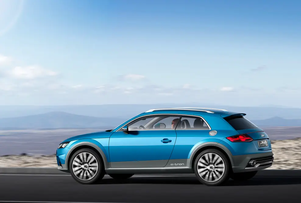 Crossover im Kompaktformat: das Showcar Audi allroad shooting brake