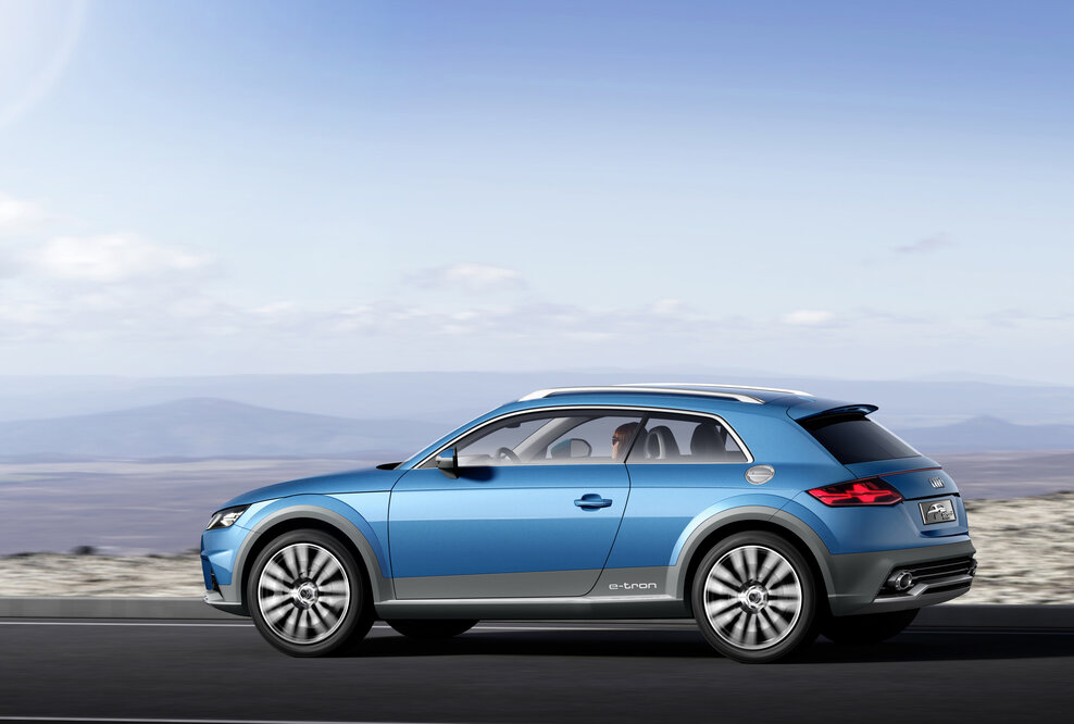 Crossover im Kompaktformat: das Showcar Audi allroad shooting brake