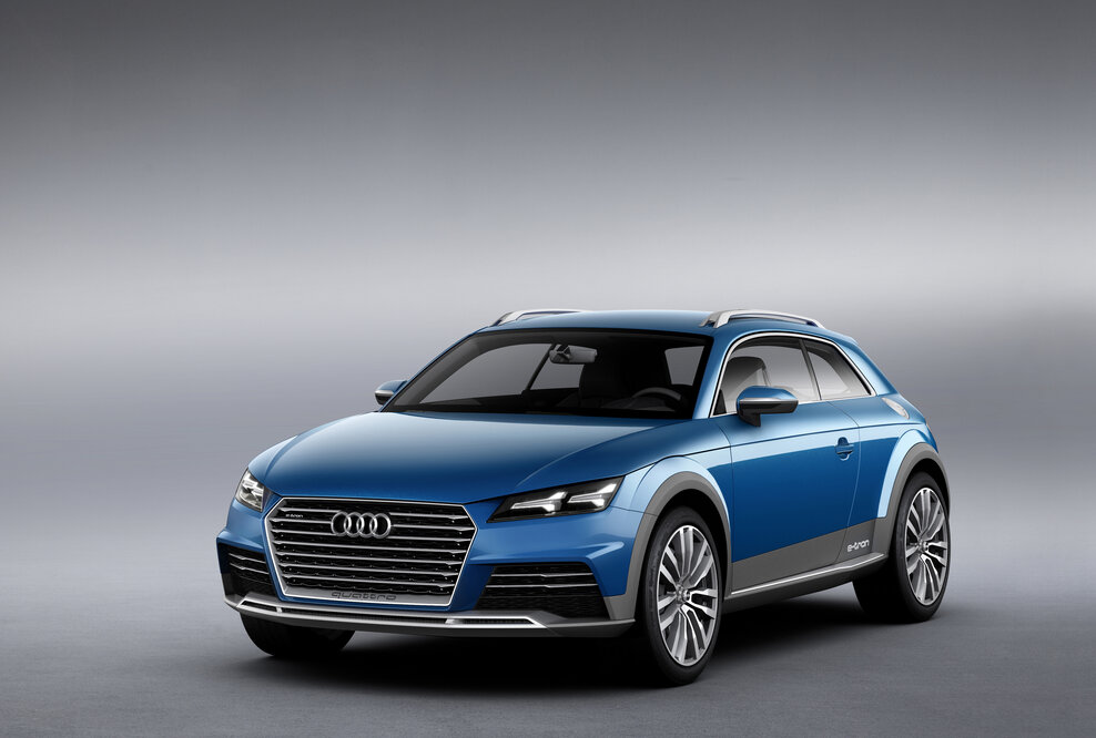 Crossover im Kompaktformat: das Showcar Audi allroad shooting brake