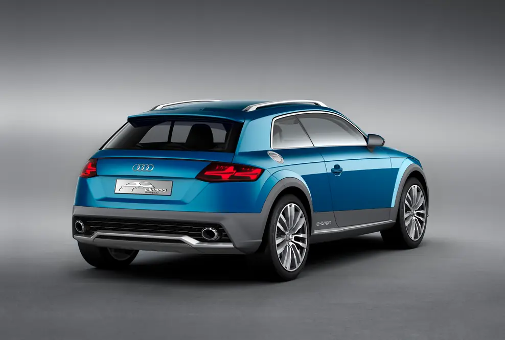 Crossover im Kompaktformat: das Showcar Audi allroad shooting brake