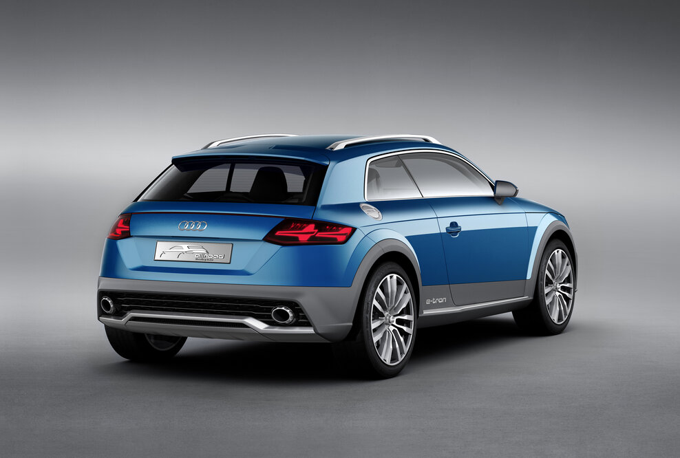 Crossover im Kompaktformat: das Showcar Audi allroad shooting brake