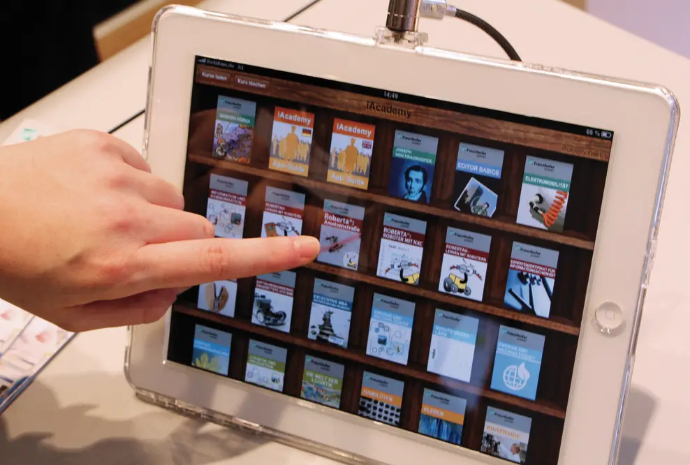 Mobile Learning-Plattform »iAcademy« auf der Learntec in Karlsruhe (4. bis 6. Februar)