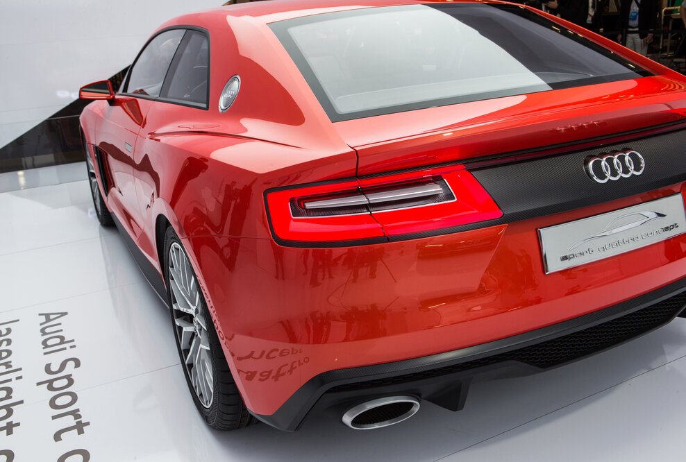 Weltpremiere auf der CES 2014 in Las Vegas: Der Audi Sport quattro laserlight concept