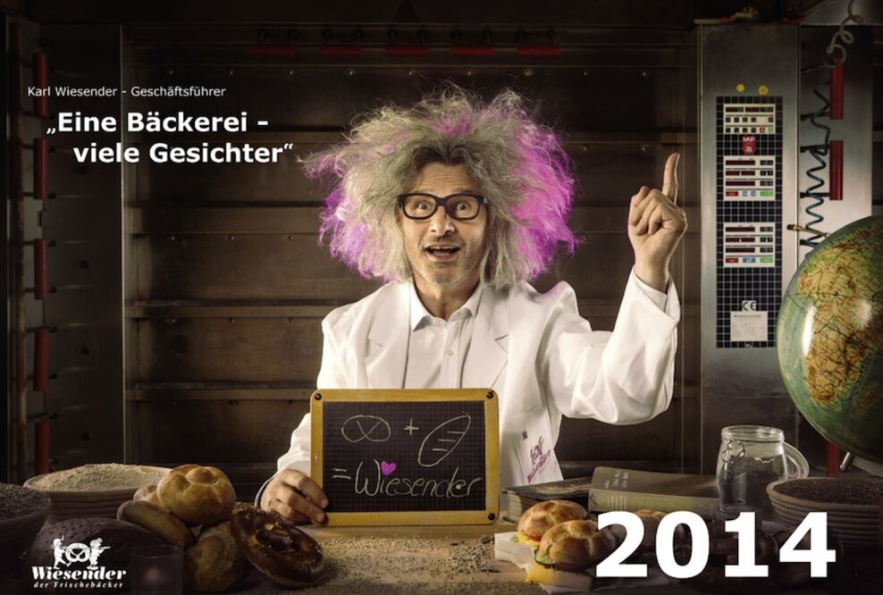 Witzig und frech: ADVERMA verwandelt Backstube in Fotostudio