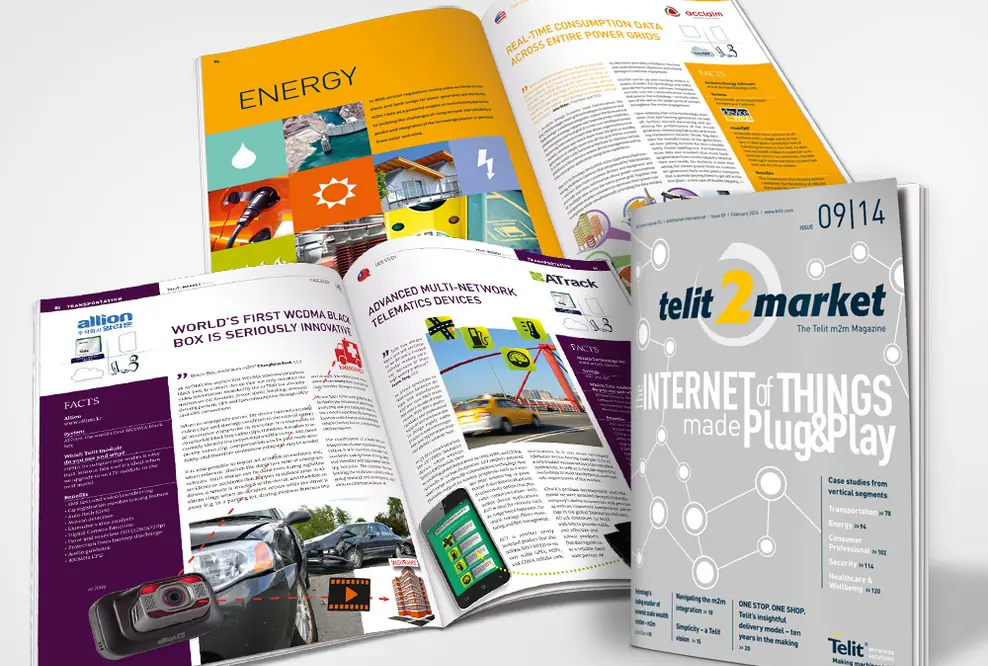 Pantos realisierte zum 7. Mal in Folge das jährliche Kundenmagazin für ein internationales IT-Unternehmen.