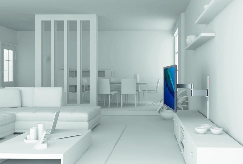 Vogel's stellt drehbare TV-Halter WHITE vor