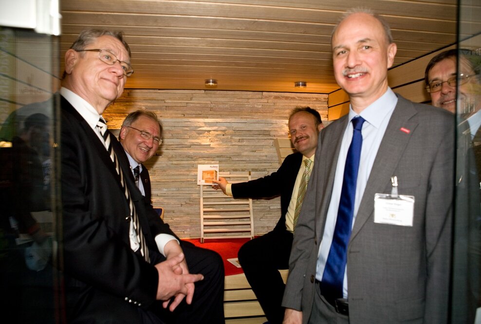 Fechner Saunabau auf der IHM in München