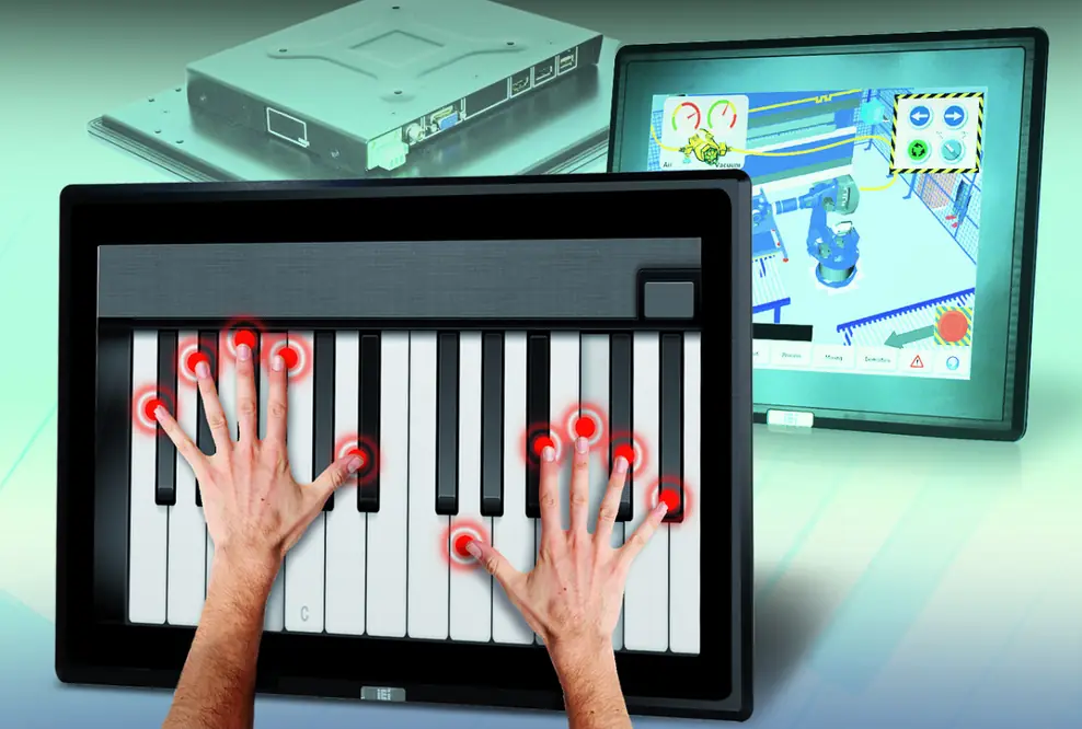 Flexible Multi-Touch Industrie-Monitore