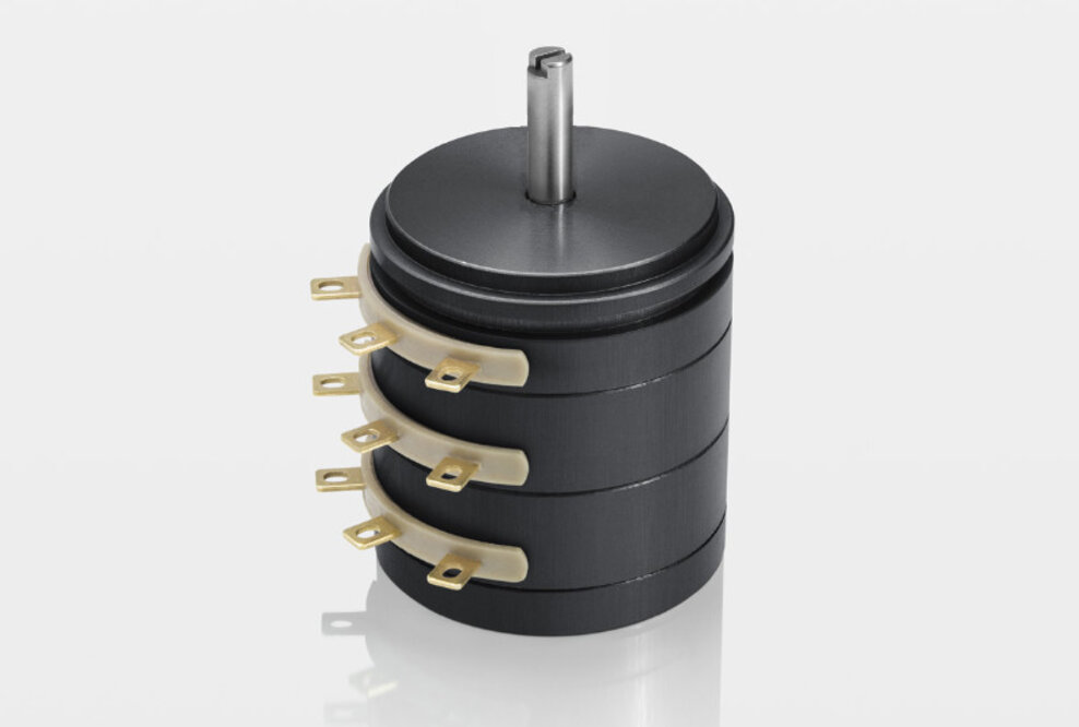 Hochpräzises, industriegerechtes Mehrfachpotentiometer