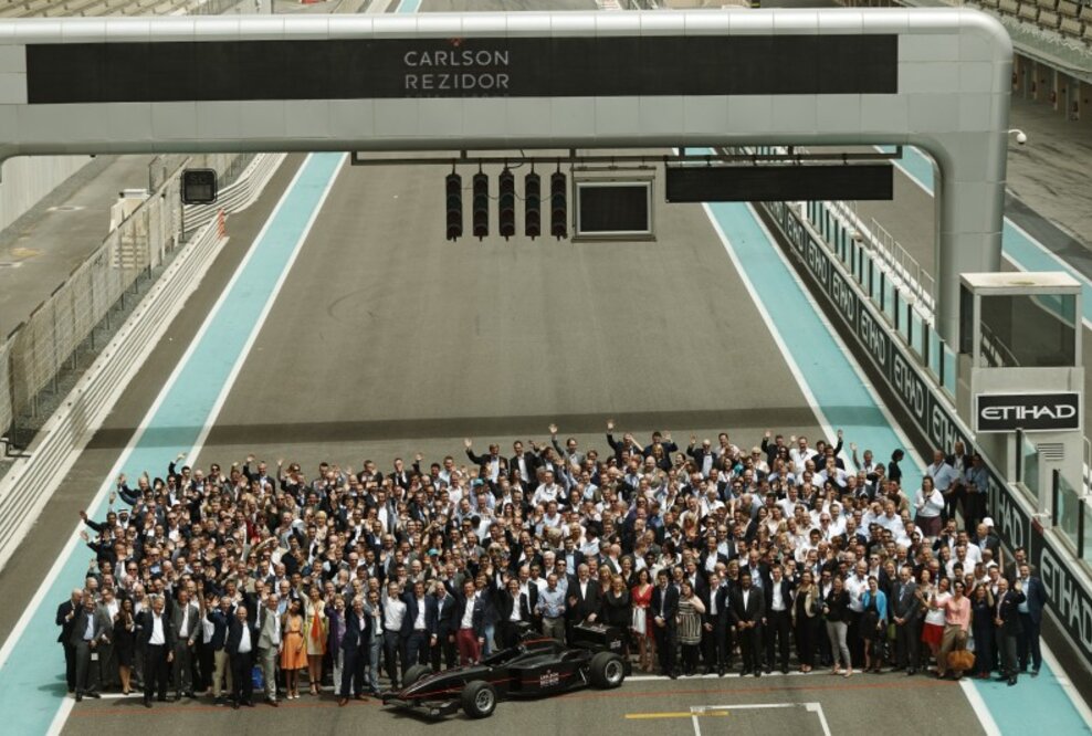 Rezidor hält jährliche Geschäftskonferenz 2014 in Abu Dhabi ab