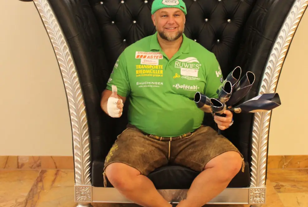 Strongman Franz Müllners neue Bestleistung lässt die Hamburger staunen