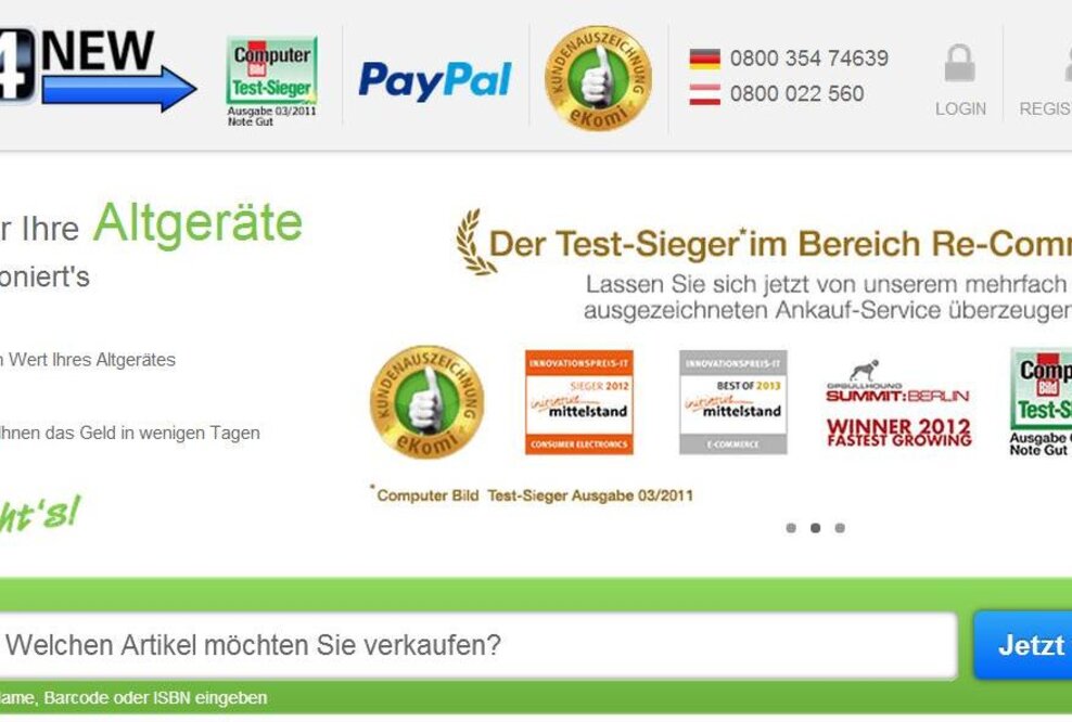 FLIP4NEW wird noch schneller – mit PayPal